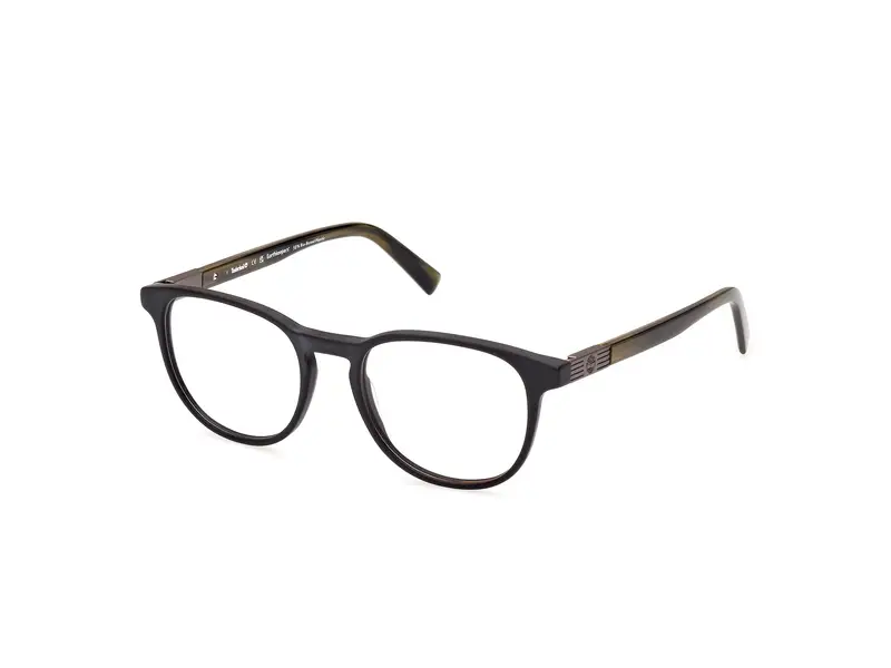 Timberland Uomo TB1804 2 Montature da vista Acetato Nero  Rotonda Normale