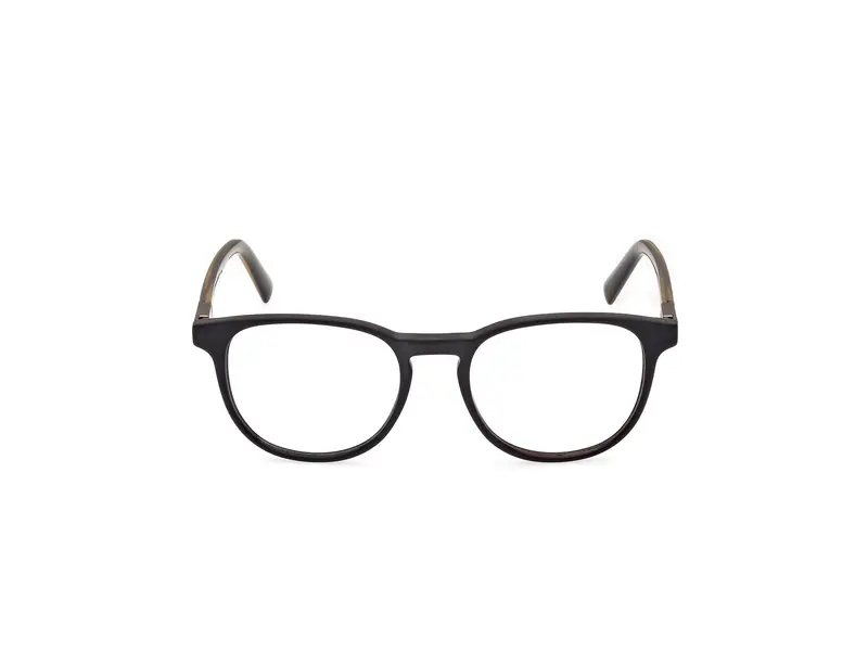 Timberland Uomo TB1804 2 Montature da vista Acetato Nero Rotonda Normale miniatura 2