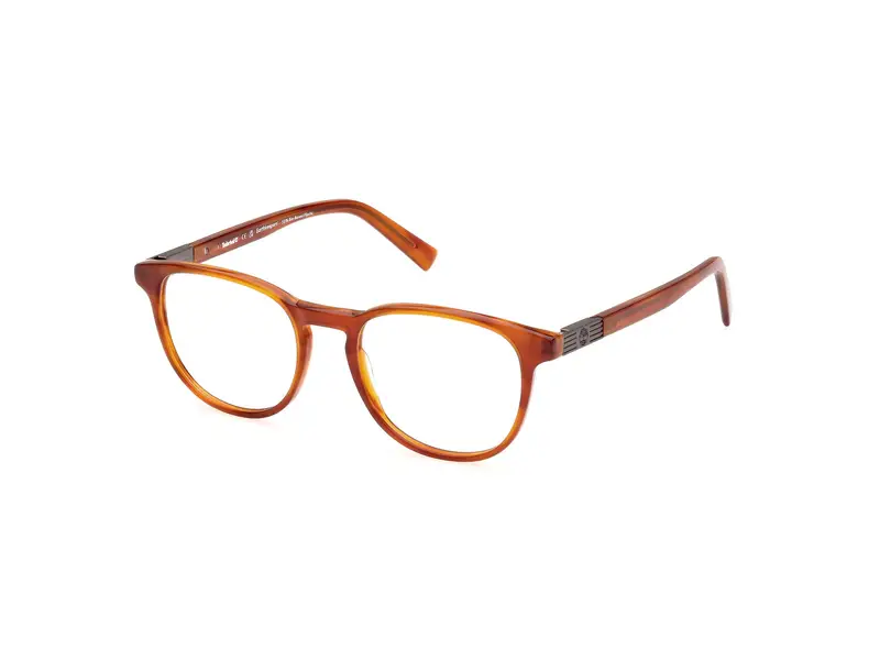 Timberland Uomo TB1804 47 Montature da vista Acetato Marrone  Rotonda Normale