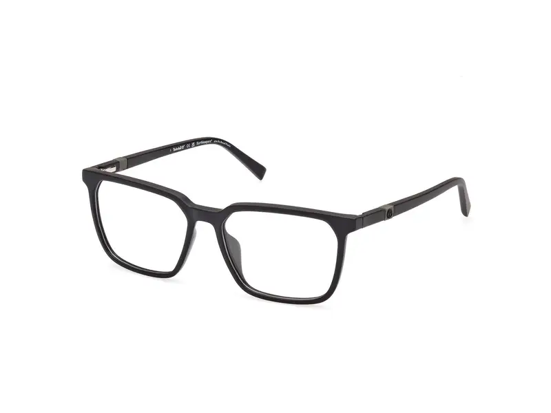 Timberland Uomo TB1819-H 2 Montature da vista Iniettato Nero  Squadrata Normale