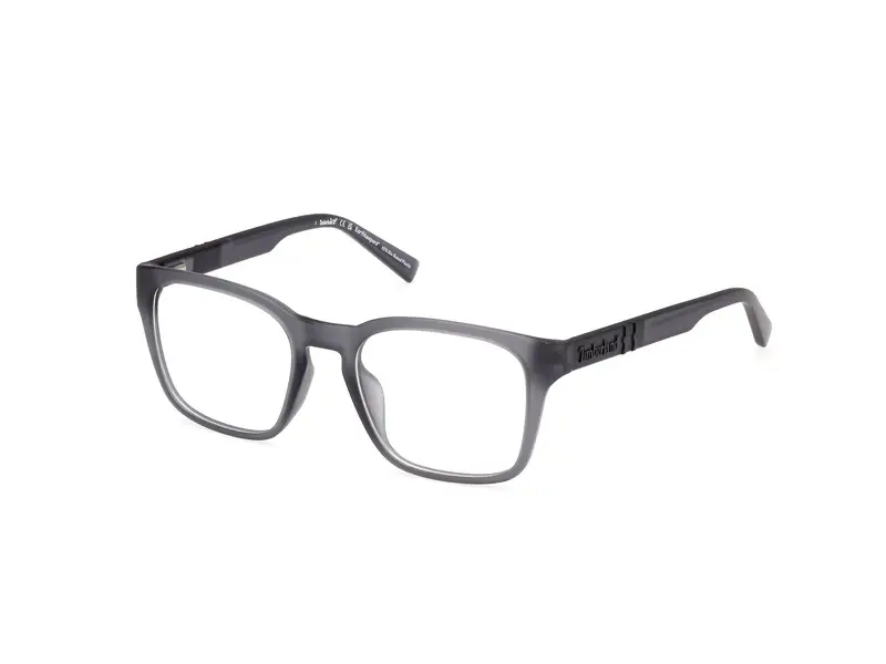 Timberland Uomo TB50000-H 20 Montature da vista Iniettato Grigio  Squadrata Normale