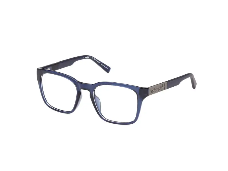 Timberland Uomo TB50000-H 90 Montature da vista Iniettato Blu  Squadrata Normale