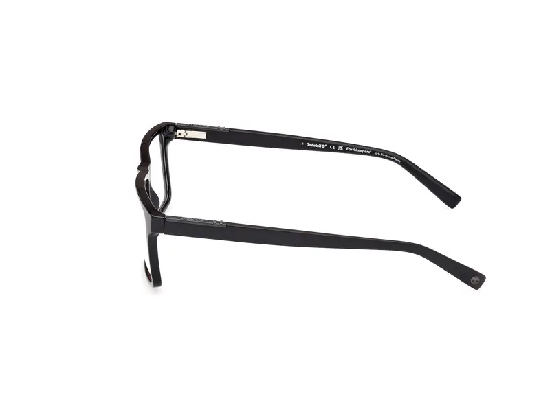 Timberland Uomo TB50004 1 Montature da vista Iniettato Nero Squadrata Normale miniatura 2