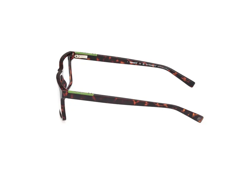 Timberland Uomo TB50004 52 Montature da vista Iniettato Havana Squadrata Normale miniatura 2