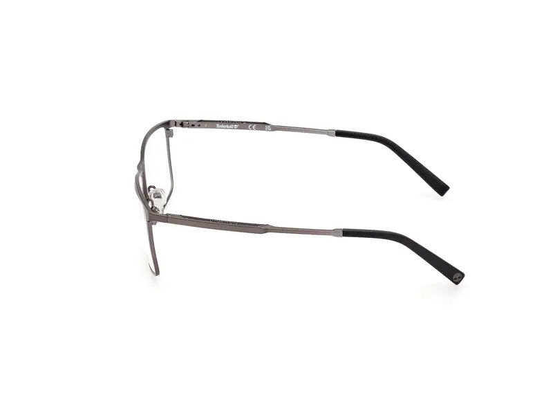 Timberland Uomo TB50007 7 Montature da vista Metallo Grigio Squadrata Normale miniatura 2