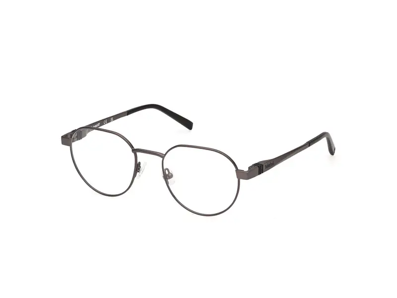 Timberland Uomo TB50028 7 Montature da vista Metallo Grigio  Rotonda Normale