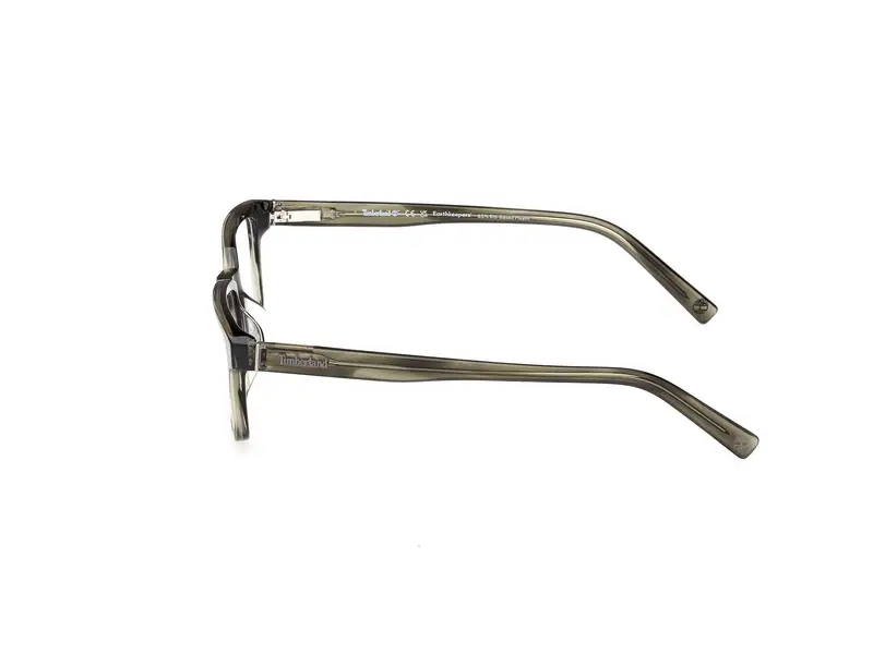 Timberland Uomo TB50031-H 96 Montature da vista Acetato Verde Squadrata Normale miniatura 2