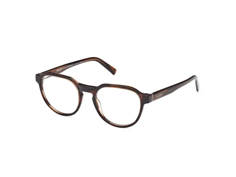 Timberland Uomo TB50032 48 Montature da vista Acetato Marrone  Rotonda Normale
