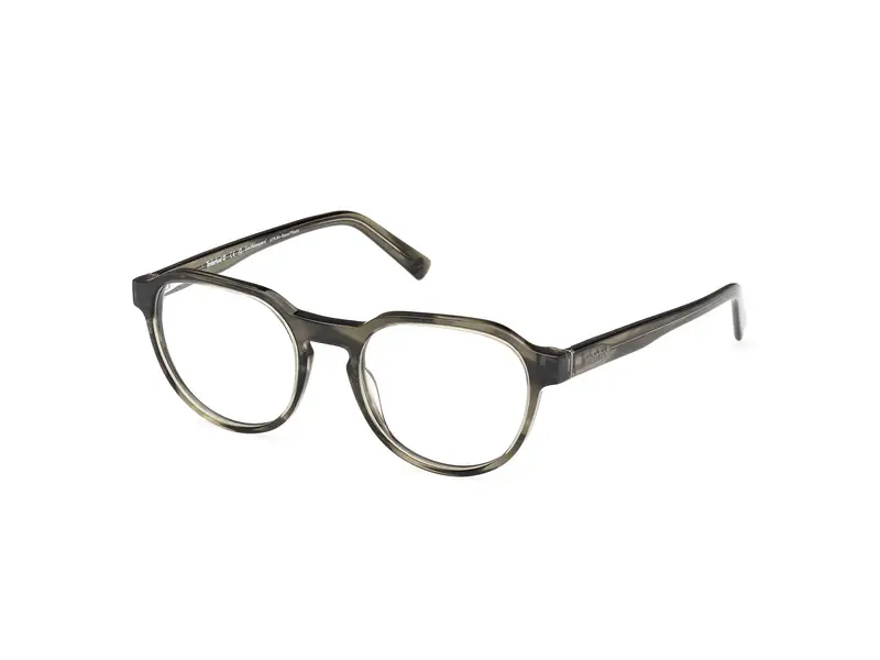 Timberland Uomo TB50032 96 Montature da vista Acetato Verde  Rotonda Normale