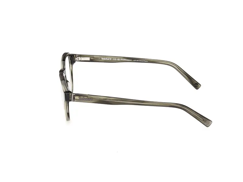Timberland Uomo TB50032 96 Montature da vista Acetato Verde Rotonda Normale miniatura 2
