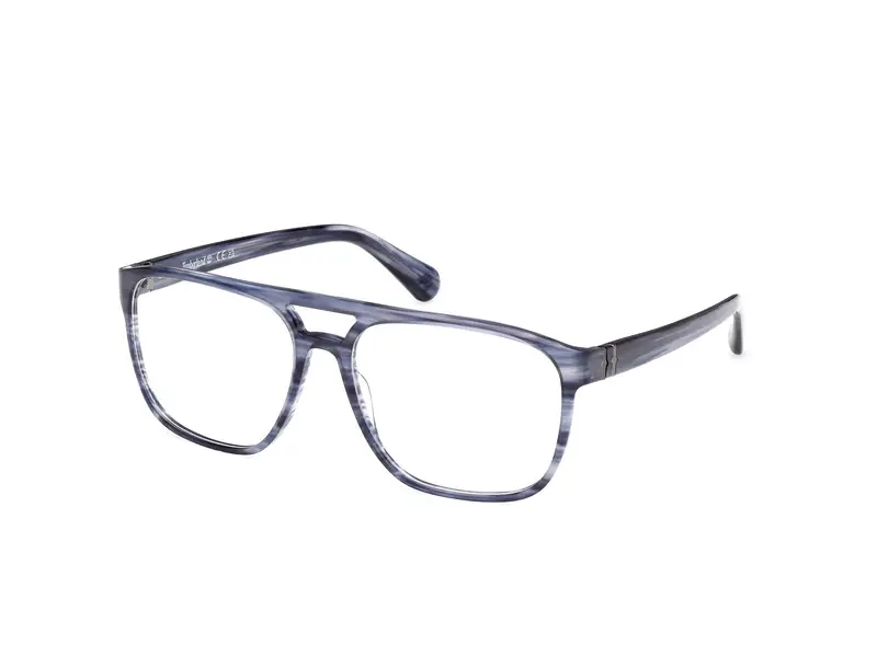 Timberland Uomo TB50033 90 Montature da vista Acetato Blu  Squadrata Normale