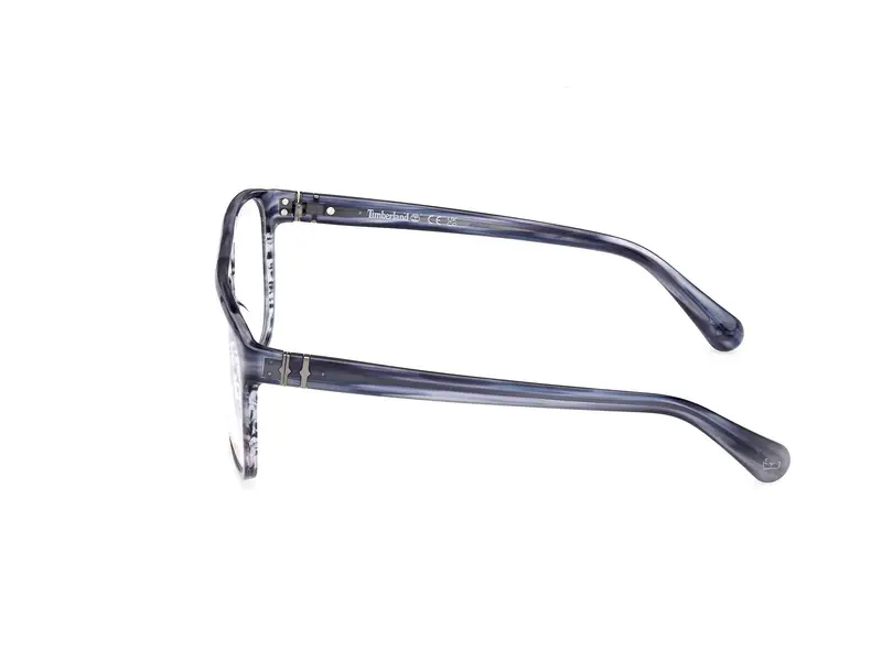 Timberland Uomo TB50033 90 Montature da vista Acetato Blu Squadrata Normale miniatura 2