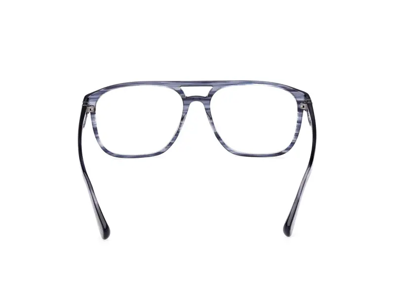 Timberland Uomo TB50033 90 Montature da vista Acetato Blu Squadrata Normale miniatura 3