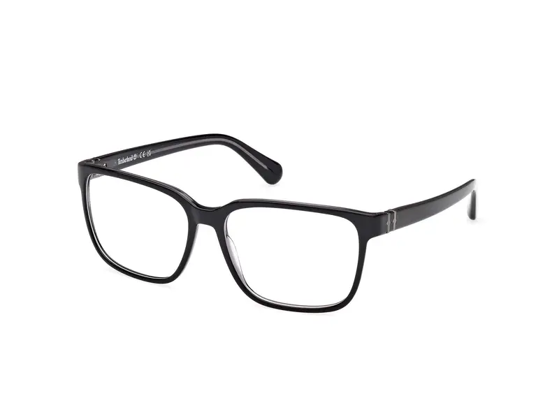 Timberland Uomo TB50034 1 Montature da vista Acetato Nero  Squadrata Normale