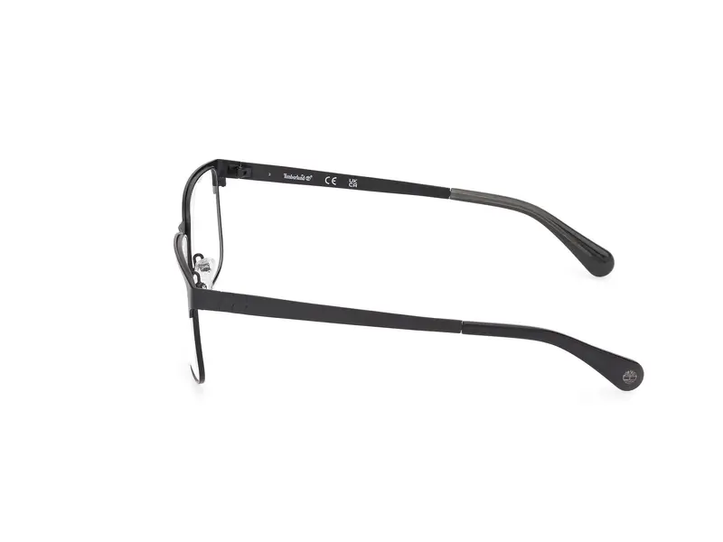 Timberland Uomo TB50036 2 Montature da vista Metallo Nero Squadrata Normale miniatura 2