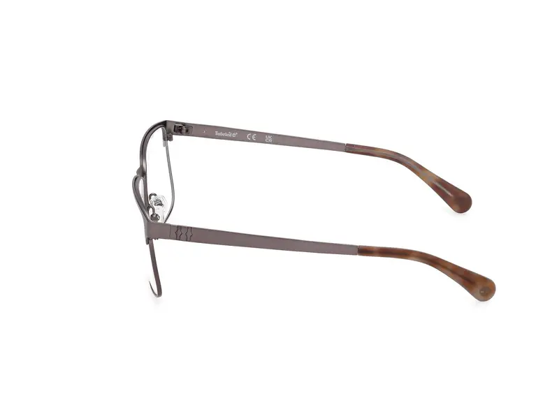 Timberland Uomo TB50036 7 Montature da vista Metallo Grigio Squadrata Normale miniatura 2