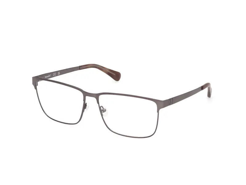 Timberland Uomo TB50036 7 Montature da vista Metallo Grigio  Squadrata Normale