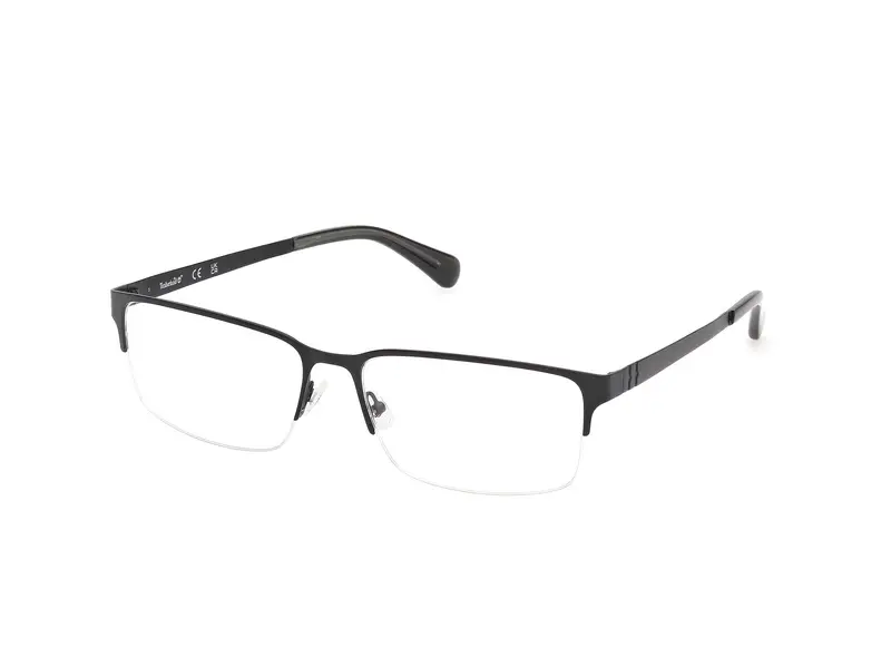 Timberland Uomo TB50037 2 Montature da vista Metallo Nero  Squadrata Normale