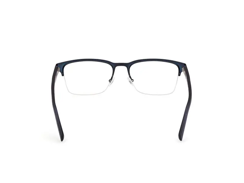 Timberland Uomo TB50046 91 Montature da vista Metallo Blu Squadrata Normale miniatura 3