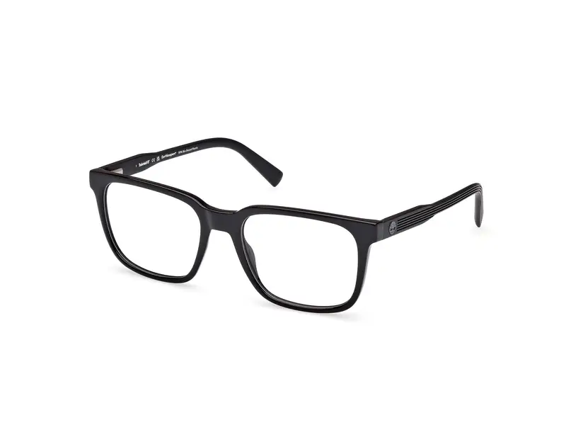 Timberland Uomo TB50047 1 Montature da vista Iniettato Nero  Squadrata Normale