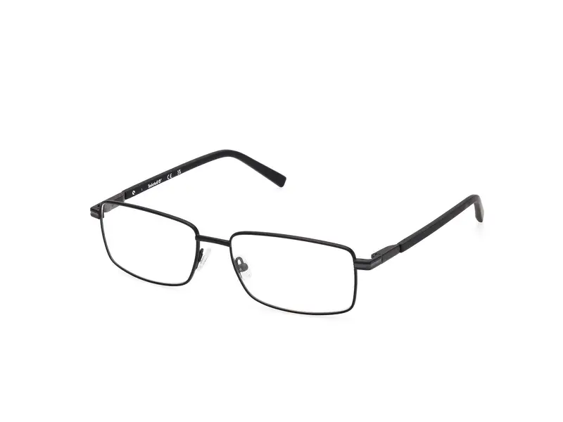 Uomo TB50048 2 Montature da vista Metallo Nero Squadrata Normale