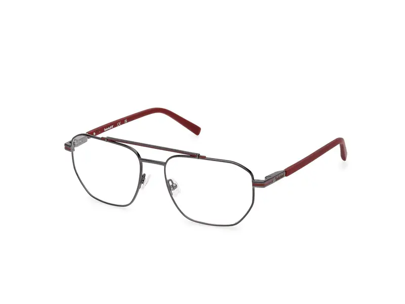 Timberland Uomo TB50049 6 Montature da vista Metallo Grigio  Squadrata Normale