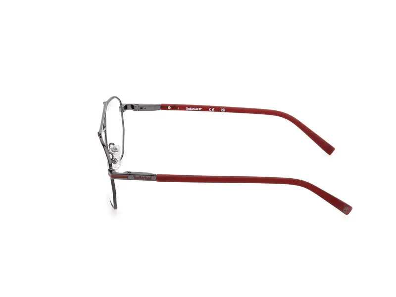 Timberland Uomo TB50049 6 Montature da vista Metallo Grigio Squadrata Normale miniatura 2