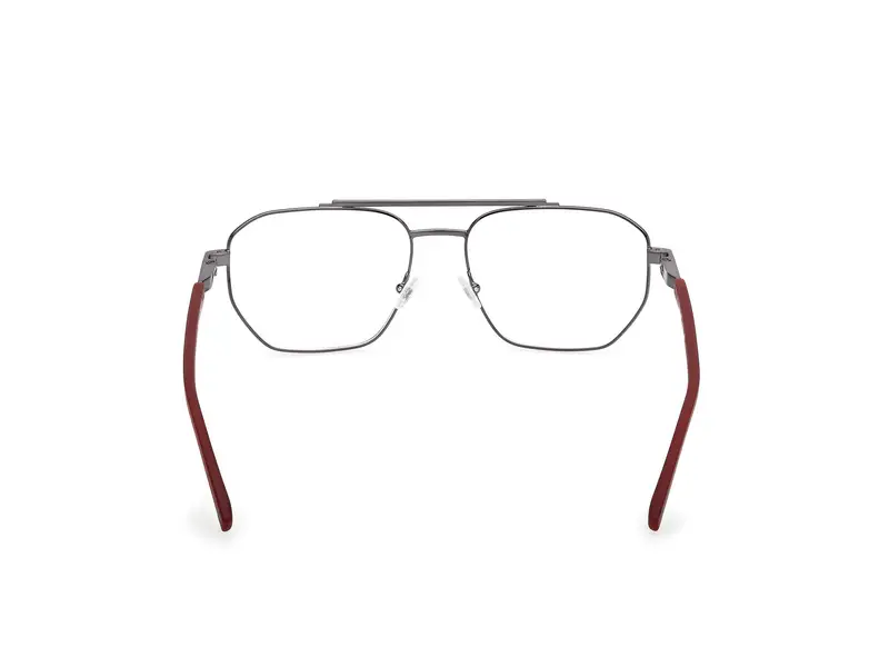 Timberland Uomo TB50049 6 Montature da vista Metallo Grigio Squadrata Normale miniatura 3