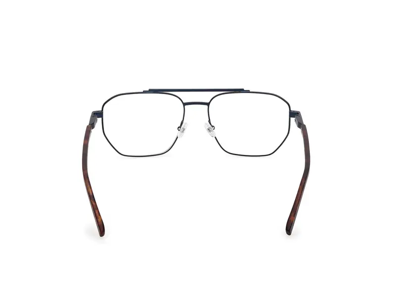 Timberland Uomo TB50049 91 Montature da vista Metallo Blu Squadrata Normale miniatura 3