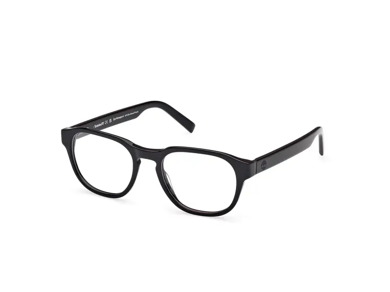 Timberland Uomo TB50052 1 Montature da vista Acetato Nero  Rotonda Normale