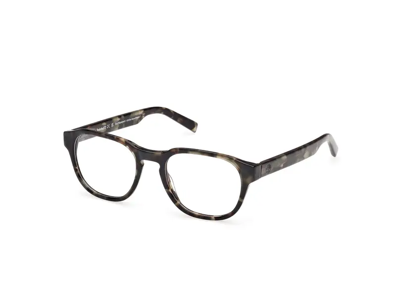 Timberland Uomo TB50052 55 Montature da vista Acetato Havana  Rotonda Normale