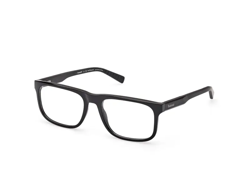 Timberland Uomo TB50055 1 Montature da vista Iniettato Nero  Squadrata Normale