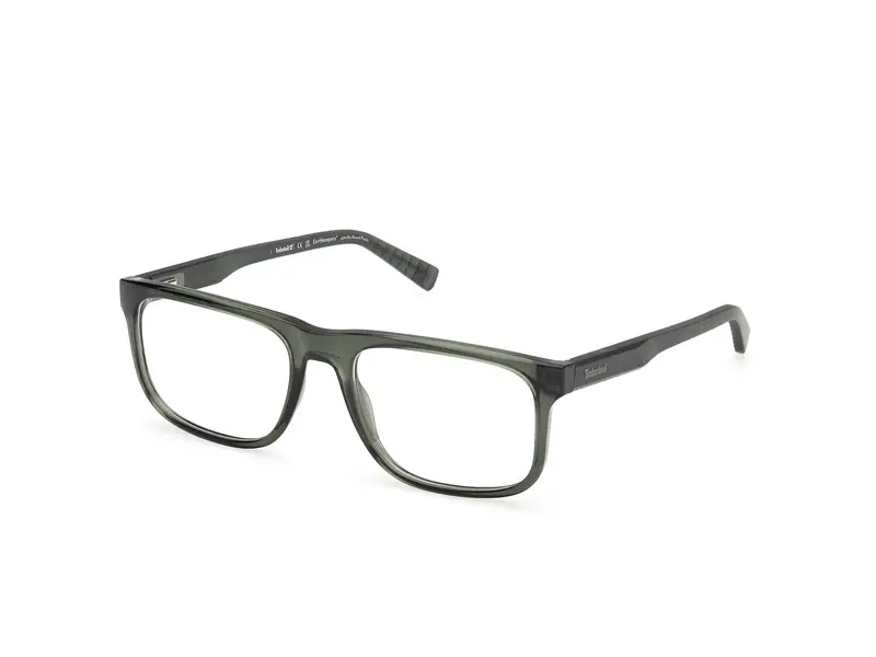 Timberland Uomo TB50055 96 Montature da vista Iniettato Verde  Squadrata Normale