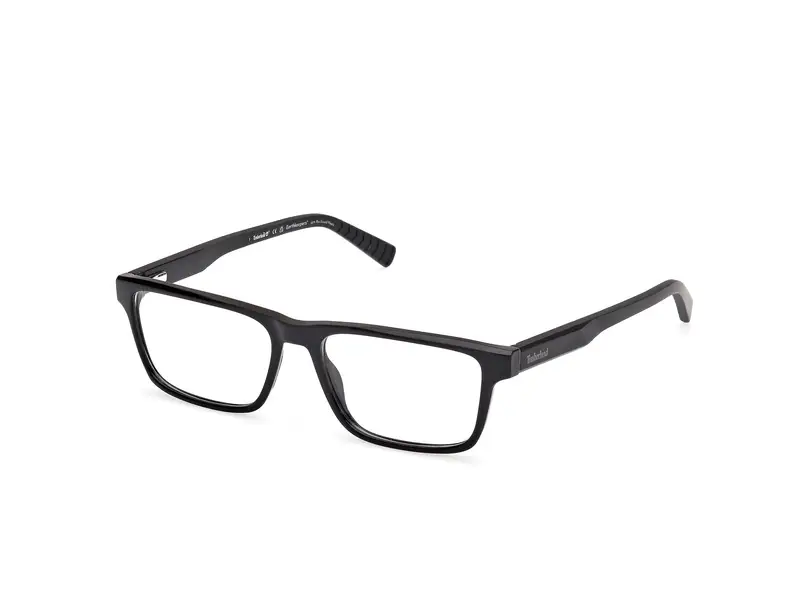 Timberland Uomo TB50056 1 Montature da vista Iniettato Nero  Squadrata Normale