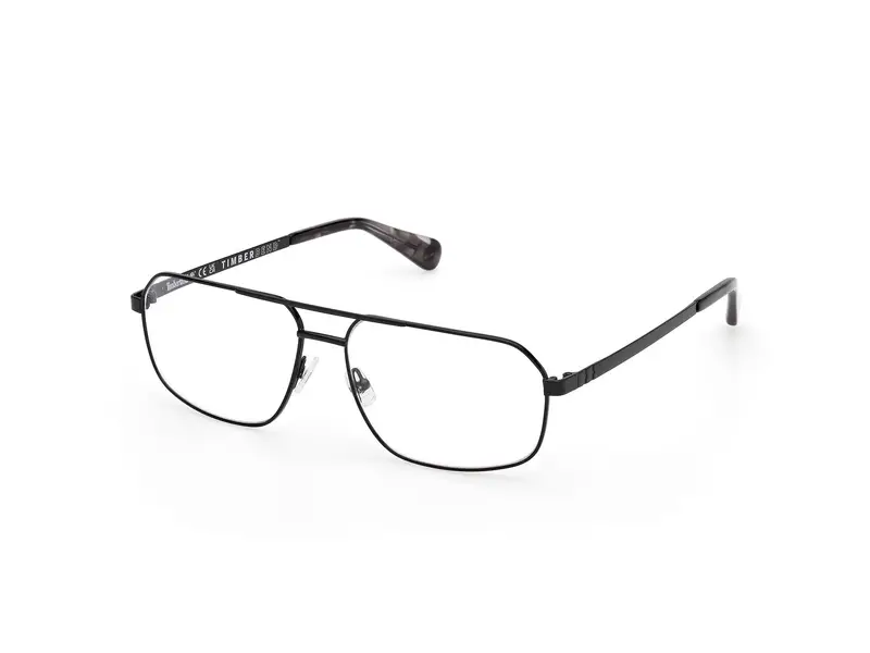 Timberland Uomo TB50058 1 Montature da vista Metallo Nero  Squadrata Normale