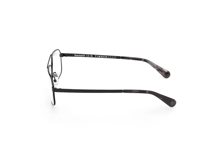 Timberland Uomo TB50058 1 Montature da vista Metallo Nero Squadrata Normale miniatura 2