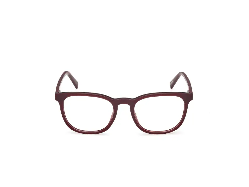 Uomo TB50066 067 Montature da vista Iniettato Rosso Rotonda Normale miniatura 2