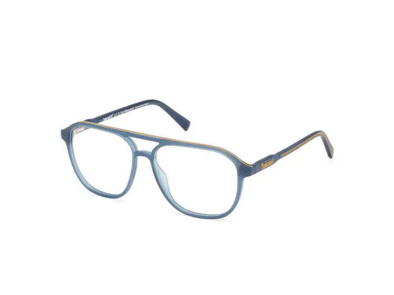 Uomo TB50067 091 Montature da vista Iniettato Blu Squadrata Normale