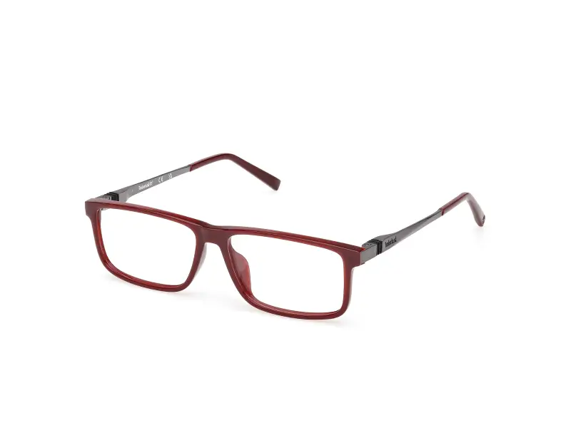 Uomo TB50069-H 066 Montature da vista Iniettato Rosso Squadrata Normale