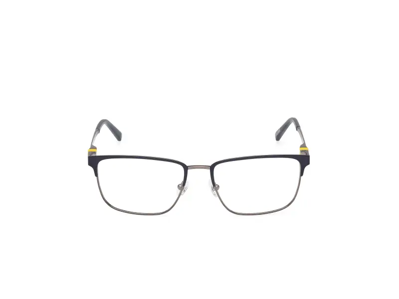 Uomo TB50070 091 Montature da vista Metallo Blu Squadrata Normale miniatura 2