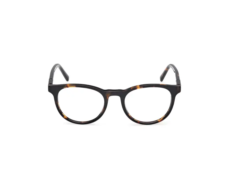 Uomo TB50071 052 Montature da vista Acetato Havana Rotonda Normale miniatura 2