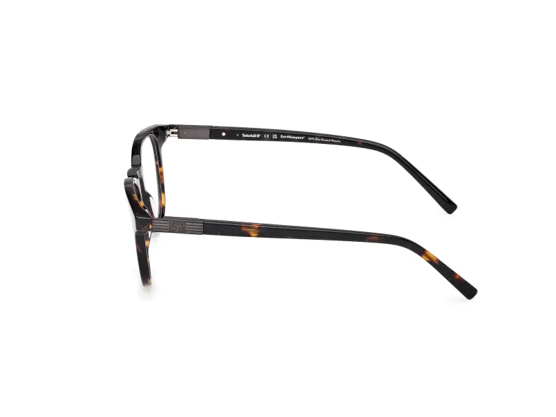 Uomo TB50071 052 Montature da vista Acetato Havana Rotonda Normale miniatura 3