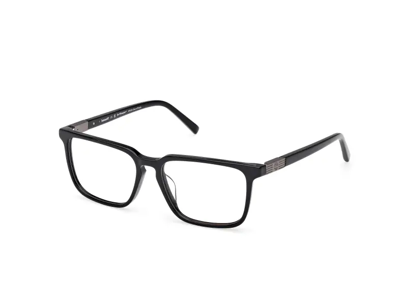 Uomo TB50072-H 001 Montature da vista Acetato Nero Squadrata Normale