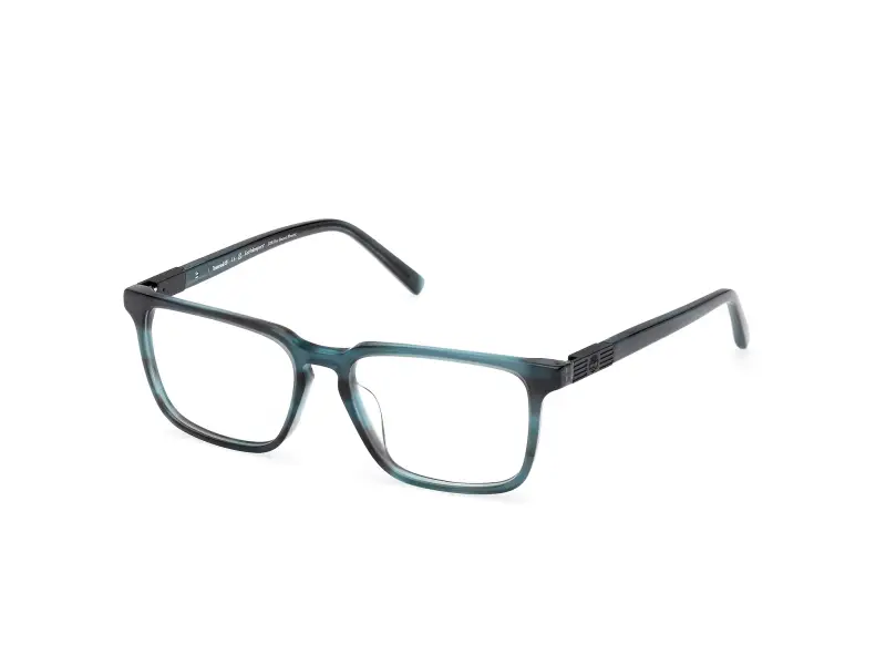 Uomo TB50072-H 092 Montature da vista Acetato Azzurro Squadrata Normale