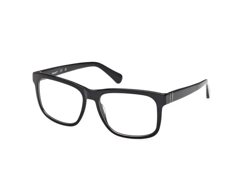 Uomo TB50073 001 Montature da vista Acetato Nero Squadrata Normale