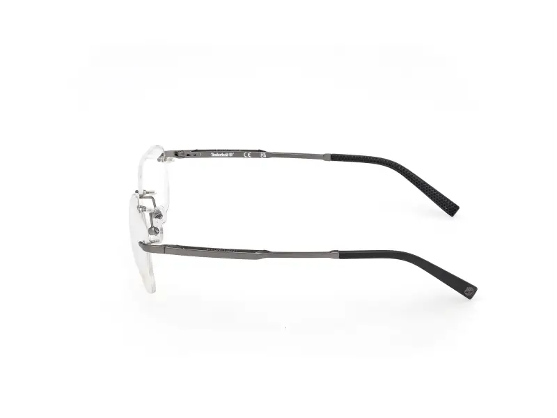 Uomo TB50075 007 Montature da vista Metallo Grigio Squadrata Normale miniatura 3