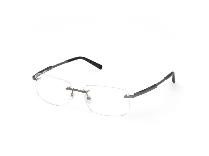 Uomo TB50075 007 Montature da vista Metallo Grigio Squadrata Normale