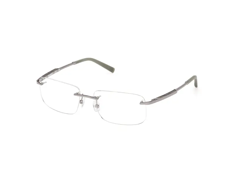Uomo TB50075 010 Montature da vista Metallo Grigio Squadrata Normale