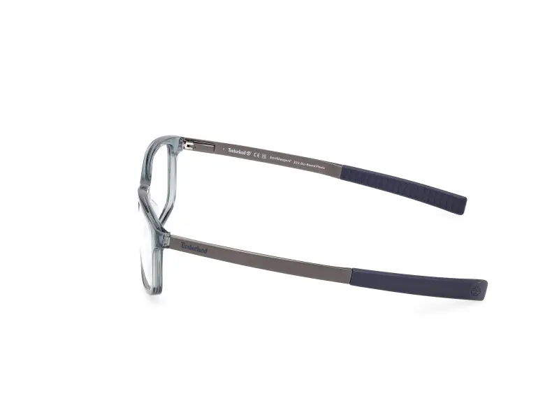 Uomo TB50079 092 Montature da vista Iniettato Blu Squadrata Normale miniatura 3