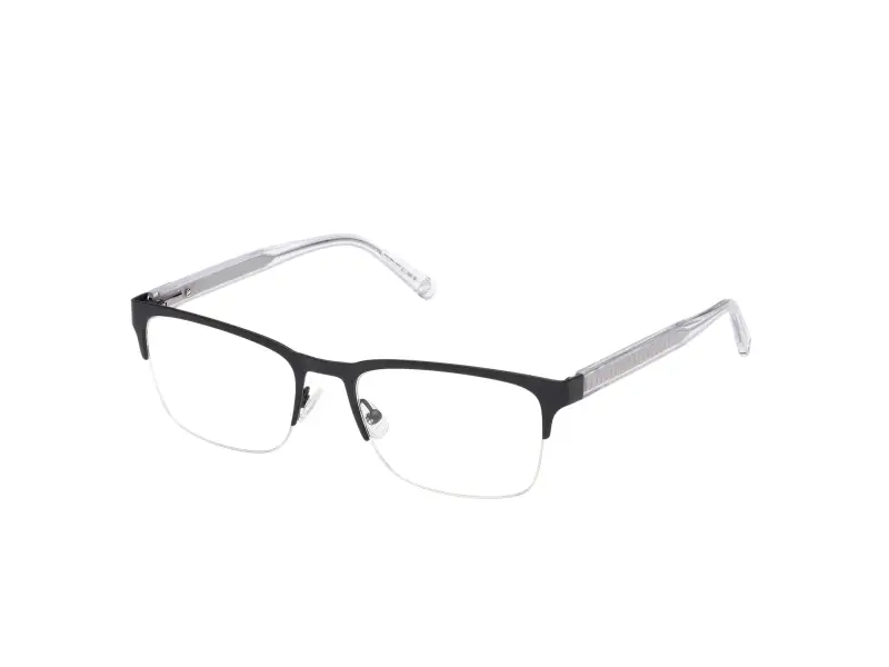 Uomo TB50083 002 Montature da vista Metallo Nero Squadrata Normale